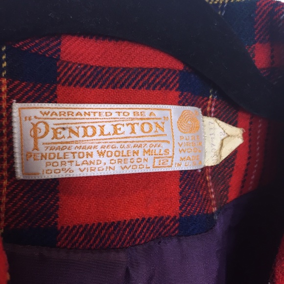 Pendleton Wool Blazer 100% Virgin Wool Women’s 12 - Picture 5 of 8